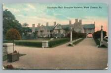 Sharples Mansion Greystone Hall WEST CHESTER PA Antique Pocopson Cancel 1913 picture