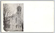 Historical Emmanuel Baptist Church Building - Vintage Postcard - Posted picture