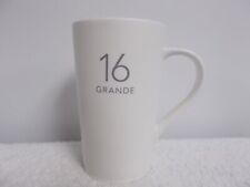 2011 Starbucks 16 Oz Grande Tall White Porcelain Coffee Tea Cup Mug picture