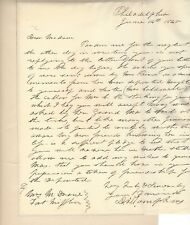 Col. Daniel Tompkins Autograph Letter Signed; Brevetted at Battle of Felasco picture