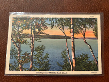 Vintage Postcard 1942 Rhode Island Greetings From Warren 3A-H118 picture