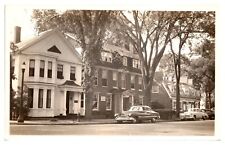 RPPC Christian Science Society, Street Scene, Claremont, NH Postcard picture
