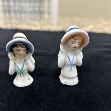 Porcelain Pair of Half Dolls, Made in Japan, Vintage picture
