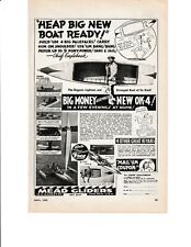 Mead Gliders Print Ad 1940 Build Your Own Boat Kit picture