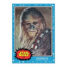Chewbacca 2021 Topps Star Wars Living Set Card 200 A New Hope Episode IV picture