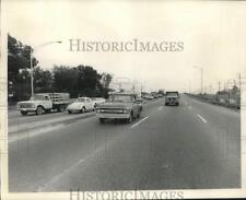 1971 Press Photo Pontchartrain Expressway vehicles in transit - not04990 picture