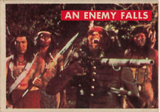1956 TOPPS DAVY CROCKETT GREEN BACK #28 AN ENEMY FALLS picture