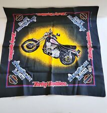 Vintage Harley Davidson Bandana Handkerchief  America Made picture