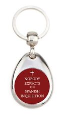Nobody Expects the Spanish Inquisition - Python Metal Keychain picture