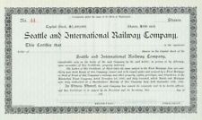 Seattle and International Railway Co. - Northern Pacific Archive - Unissued Rail picture