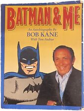Vintage 1989 Batman and Me Paperback By Bob Kane with Tom Andrae Softcover Book picture