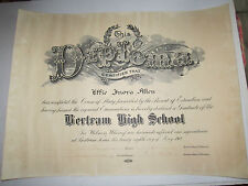 1912 BERTRAM HIGH SCHOOL DIPLOMA - 20