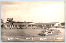 Crawford Motel Central City Nebraska  Real Photo Vintage Postcard NE picture