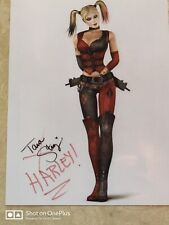 Tara Strong Signed 8x10 Autographed Photo Arkham Batman Harley Quinn Actress picture