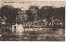 Yellow Springs Ohio OH Bathing at Neff Park Postcard #228 picture