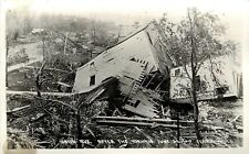 RPPC 15 Fergus Falls MN Union Ave after Tornado 6-22-1919 Destroyed Houses picture