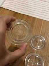 1 Vintage ATLAS Glass Lids for Mason Canning Jar picture