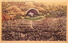 Vintage Picture Postcard ~ Hollywood Bowl, Easter Service, California. #-3864 picture