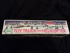 1995 Hess Toy Truck And Helicopter In Original Box (Read Description) picture