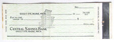 Central Savings Bank - Sault Ste. Marie, Michigan Full-Length Matchbook Cover MI picture