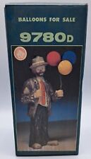Emmett Kelly Jr. Signature Collection “Balloons For Sale” 1986 VINTAGE #9780d picture