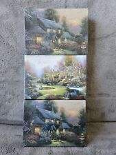 Vtg 1999 Thomas Kinkade Note Cards 3 Boxes x 20 cards GATES GARDENS COTTAGES picture