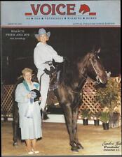 Voice Tennessee Walking Horse Magazine March 1990 Magic's Pride Joy Jan Arnold picture