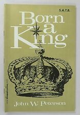 Vintage 1961 Born A King Religious Song Book Sheet Music A Christmas Cantata picture
