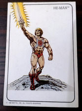 He-Man - Masters of the Universe - MOTU - Pocket Calendar (1986) picture