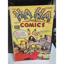 HA HA Comics #24 (1945) American Comics Group Scope Comics F+/G Animal Stories picture