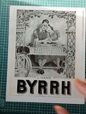 ZM111 Beautiful Advertising circa 1930 Byrrh Aperitif Couple The Oasis picture