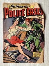 Authentic Police Cases #6 (St. John 1948) Iconic Matt Baker Cover - Low Grade picture