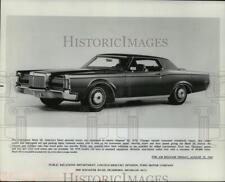 1969 Press Photo The Lincoln Continental Mark III - mjp02981 picture