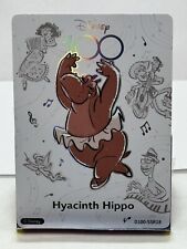 2023 Card Fun Disney 100 Joyful Hyacinth Hippo Fantasia D100-SSR #18 picture