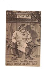 Germany WW1 German Comedy Army Propaganda Adolf Gartner im Osten Postcard Lot 3 picture