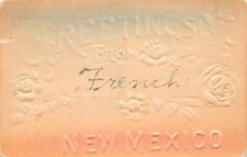 Embossed Greetings from French New Mexico light Tinsel picture