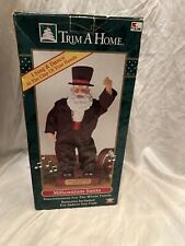 Animated SANTA CLAUSE Millenium Sing and Dance TRIM A HOME picture