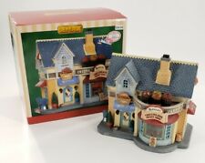 2013 LEMAX Nancy's Chocolate Sweet Shop House Retired Christmas Village Light Up picture