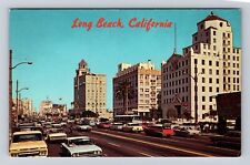 Long Beach CA-California, Breakers Hotel, Ocean Boulevard Vintage c1960 Postcard picture
