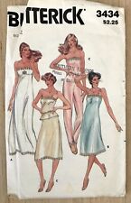 Butterick Pattern 3434 Womens Lingerie Size 12 picture
