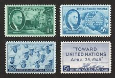 OLD 1940's WWll US stamps WW2 franklin d roosevelt FDR memorial, navy etc. MINT picture