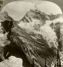 Keystone Stereoview Mt. Sir Donald, British Columbia BC of 600/1200 Set #1091 T3 picture