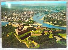 Postcard Koblenz Am Rhein River Aerial View Germany Vintage Unposted picture