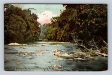 NC-North Carolina, Rough Water Of Swannanoa, Antique, Vintage c1908 Postcard picture