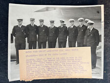 RARE 1935 Pan American China Clipper Crew - Wide World Press Photo SF-12901 picture