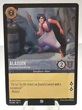 2023 Disney Lorcana The First Chapter HOLO Foil Aladdin #171/204 picture