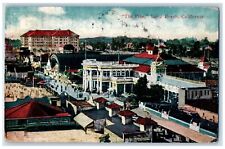 1921 Exterior Building Pike Road Long Beach California Vintage Antique Postcard picture