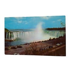 Postcard The Canadian Horseshoe Falls Niagara Falls Canada Chrome Unposted picture