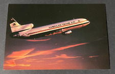ATA American Trans Air Lockheed L1011 Aircraft Postcard - Airline Issued picture