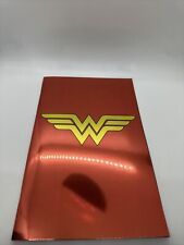 WONDER WOMAN #1 2023 RED FOIL CLASSIC GOLD LOGO VARIANT picture